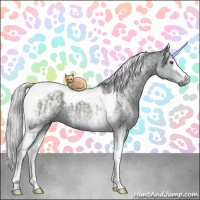 Horse Color:White Spotted Silver Grullo Chinchilla Ice Tobiano