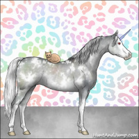 Horse Color:White Spotted Silver Grullo Chinchilla Splash Brindle 