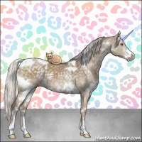 Horse Color:White Spotted Chocolate Silver Smoky Grullo Chinchilla Sabino Brindle 
