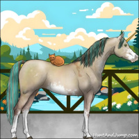 Horse Color:Painted Brown Pearl Dun Sabino Rabicano 