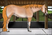 Horse Color:Watercolor Liver Red Onyx Sabino 