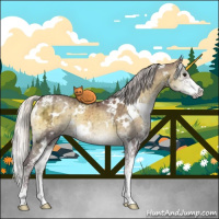 Horse Color:White Spotted Chocolate Silver Smoky Blue Onyx Chinchilla Ice Sabino