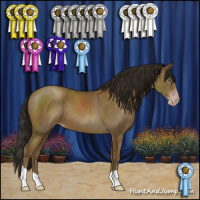 Horse Color:Gray Classic Cream Champagne 