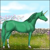 Horse Color:Watercolor Black 