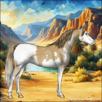 Horse Color:Buckskin Splash Appaloosa 