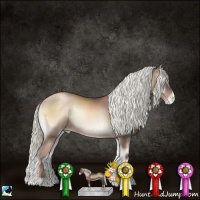 Horse Color:Liver Red Onyx Pearl Mushroom 