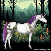 Horse Color:Painted White Spotted Red Dun Onyx Rabicano 