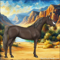 Horse Color:Liver Chestnut Mushroom 