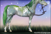 Horse Color:Platinum Painted Watercolor White Spotted Liver Red Dun Brindle 