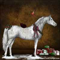 Horse Color:Silver Grullo Chinchilla Ice Sabino Tobiano Brindle 