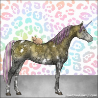 Horse Color:Painted White Spotted Silver Smoky Grullo Chinchilla Ice Onyx 