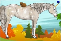 Horse Color:White Spotted Liver Red Dun Ice Pearl Mushroom Splash Brindle 