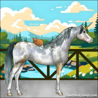 Horse Color:Painted White Spotted Brown Ice Onyx Sabino 