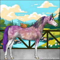 Horse Color:Watercolor Bay Ice Dun Sabino Brindle 