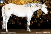 Horse Color:White Spotted Silver Classic Cream Champagne Pearl 