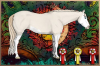 Horse Color:Smoky Creme Dun Splash 