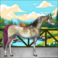 Horse Color:Plaid  White Spotted Brown Onyx Mushroom Rabicano Brindle 