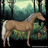 Horse Color:Silver Smoky Black