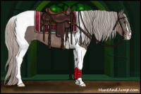 Horse Color:Silver Black Tobiano Appaloosa 