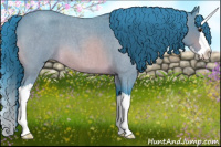 Horse Color:Watercolor Bay Roan Splash