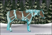 Horse Color:Thunderstruck Silver Smoky Black Tobiano 