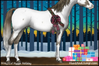 Horse Color:Smoky Blue Roan Splash Appaloosa