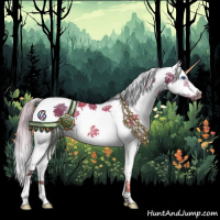 Horse Color:White Spotted Silver Bay Splash Frame