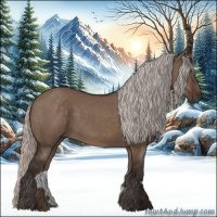 Horse Color:Silver Brown Dun