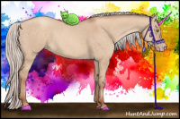 Horse Color:Silver Sable Champagne Dun
