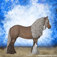 Horse Color:Silver Brown Dun 