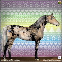 Horse Color:Void White Spotted Silver Buckskin Pearl Tobiano 