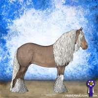 Horse Color:Liver Red Dun Mushroom 