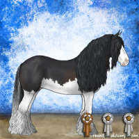 Horse Color:Brown Mushroom Splash 