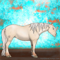 Horse Color:Silver Sable Cream Champagne Pearl 