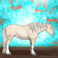Horse Color:Gold Cream Champagne Pearl 