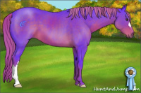 Horse Color:Watercolor Liver Chestnut 
