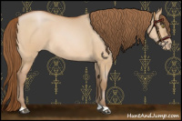 Horse Color:Brown Pearl Dun