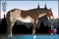 Horse Color:Silver Brown Dun Tobiano  and Liver Chestnut Tobiano 
