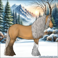 Horse Color:Silver Buckskin Tobiano 