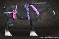 Horse Color:Black Frame 