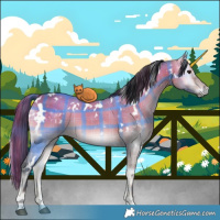 Horse Color:Plaid  White Spotted Brown Onyx 