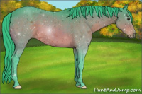 Horse Color:Watercolor Brown 