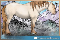Horse Color:Bay Roan Pearl Dun 