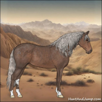 Horse Color:Silver Black 