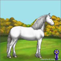 Horse Color:Smoky Black Ice Splash Tobiano 