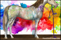 Horse Color:White Spotted Liver Red Dun Ice Pearl Brindle