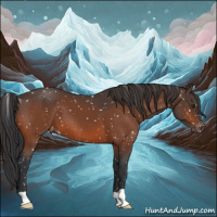 Horse Color:Brown Snowflake Varnish 
