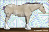Horse Color:Classic Cream Champagne Ice 