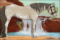 Horse Color:Classic Cream Champagne Ice 
