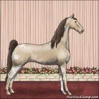 Horse Color:Classic Cream Champagne Ice 